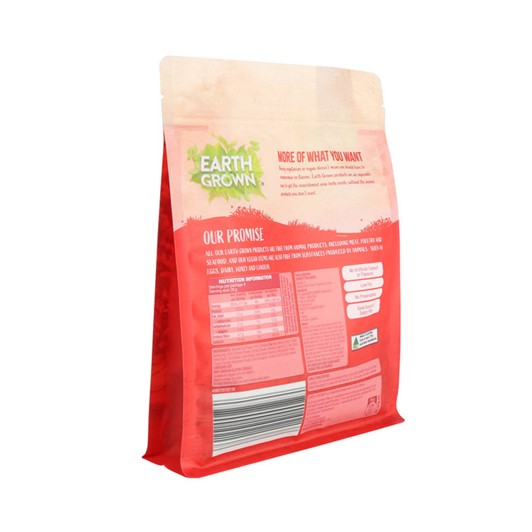 100 Recyclable Mung Beans Bag with Clear Window from China