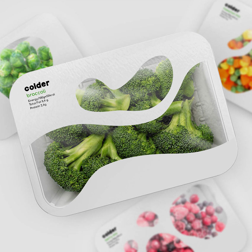 Barreira de umidade melhor filme de tampa recicl&aacute;vel para embalagens de alimentos para bandejas de alface