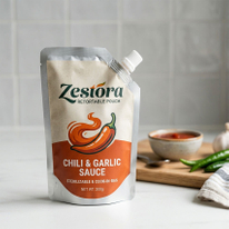 Bolsa retort&aacute;vel para embalagens de alimentos para condimentos