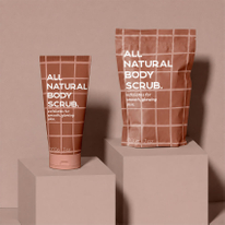 Milj&oslash;vennlig Body Scrub Emballasje Poser Engros