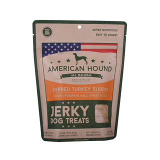 Flexible Custom Bottom Gusseted Sustainable Recyclable Dog Food Packaging with Ziplock