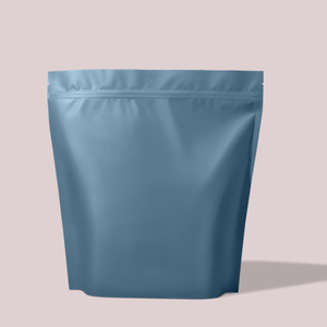 #4 Recyklingowa matowa metaliczna folia barierowa z podszewką 12 uncji z możliwością ponownego zamykania, diamentowa torebka stojąca