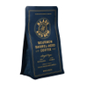 Wholesale Matte Black Zipper Top 12oz Compostable Coffee Bags with Valve