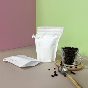400 ml bærbar skjenkelegger kaffe-brygger Stand up gjenbrukbare kaffebryggposer