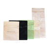 Free Samples Custom Printed Seal Plastic Flat Bottom Transpar Coffee Bag 1kg