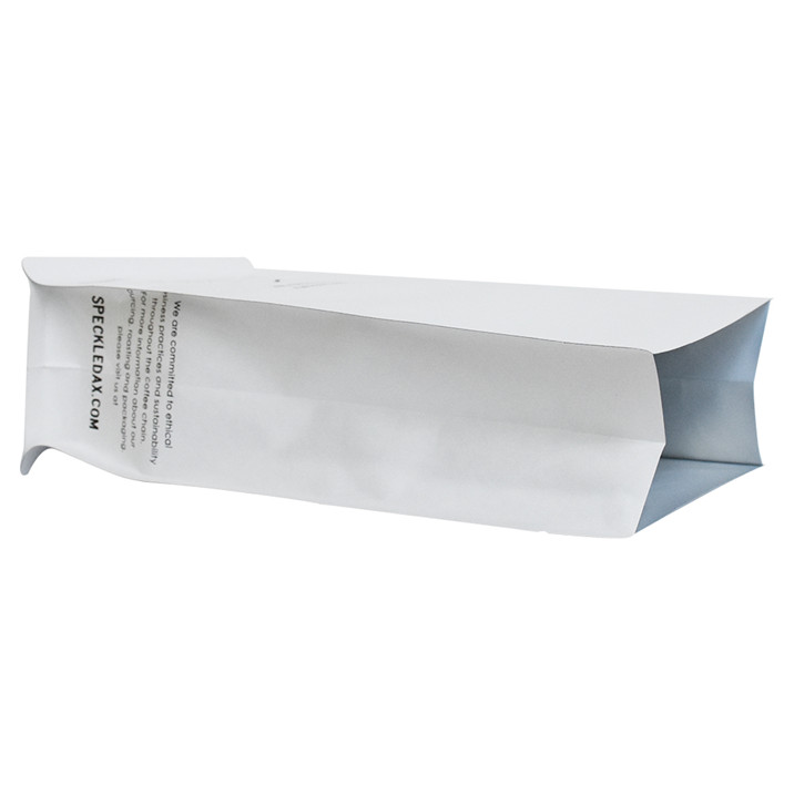 Resealable Ziplock Heatsealable Side Gusset Block Bottom Tea Kraft Paper Bag Paper Tea Pouch