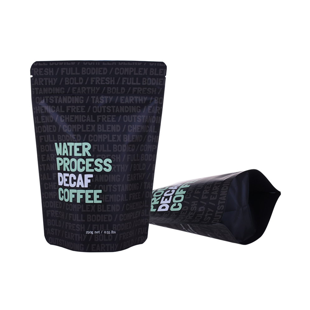 ถุงบรรจุภัณฑ์กาแฟยืนขึ้นแบบกำหนดเองพิมพ์ 500 กรัมดีไซน์ใหม่