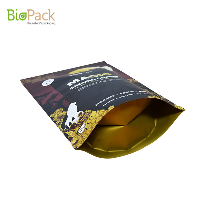 Laminated Plastic Roasted Coffee Packaging Eco Food Grade Flexible Bag Manufacturer China from