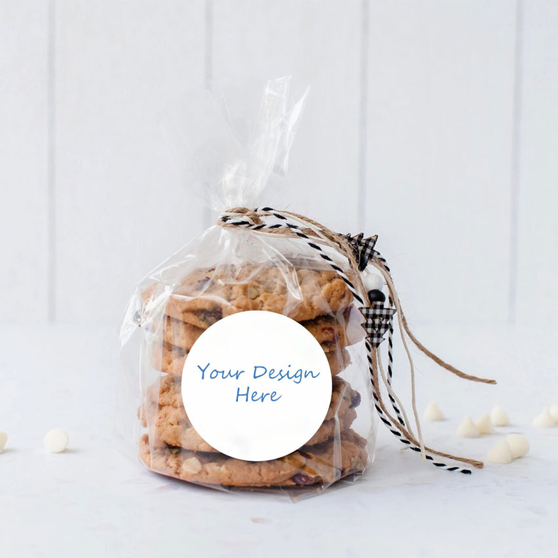 Kemasan Plastik Kompos Kantong Biskuit Plastik Terbarukan dengan Ikatan Putar