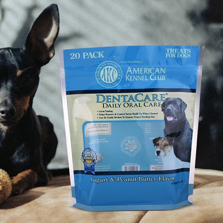 bolsa de golosinas para perros de pie