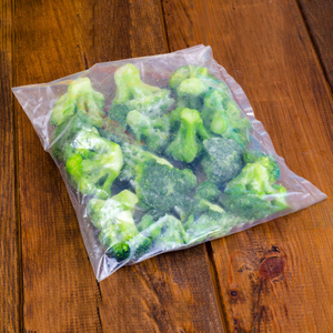 Przezroczysta, niezawierająca BPA, zgrzewana torba na mrożone warzywa nadająca się do recyklingu