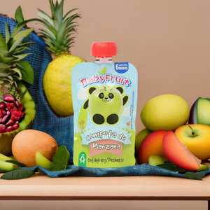 Najlepsze ekologiczne woreczki do wyciskania żywności wielokrotnego użytku do organicznej żywności dla niemowląt