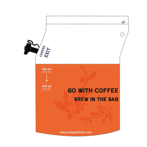 Customized Printed Portable Coffee Brewer Bag for Hiker Climber