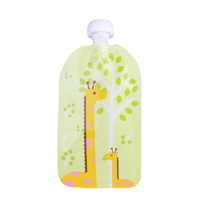500ml Laminated Plastic Juice Jelly Liquid Bag Aluminum Foil Stand Pouch With Spout