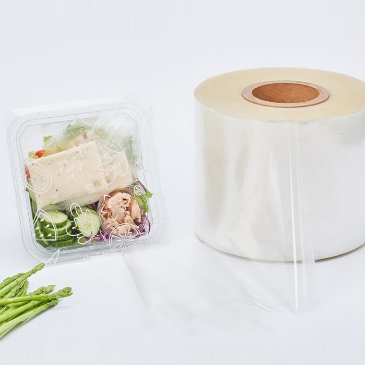 Low Carbon Footprint Customized Peelable Recyclable Lidding Film Food Packaging