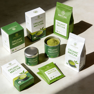 บรรจุภัณฑ์แบบกำหนดเองสำหรับ Matcha