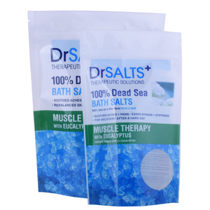 Recyclable Stand Up Bath Salt Bags