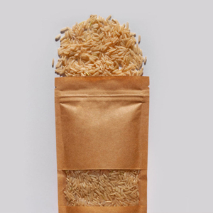 T&uacute;i đựng ngũ cốc bằng giấy kraft c&oacute; thể t&aacute;i chế tự nhi&ecirc;n gi&aacute; rẻ c&oacute; Ziplock