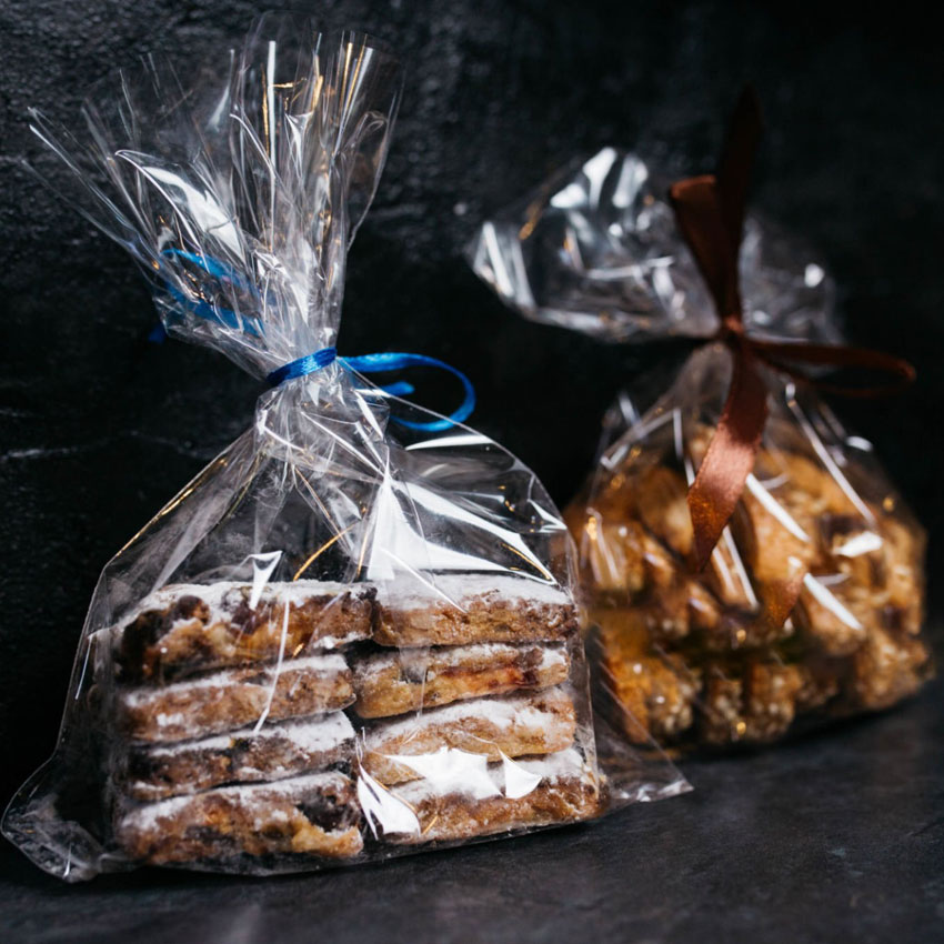 Box Bottom Crystal Vision Tas Selulosa Biodegradable untuk Kemasan Makanan