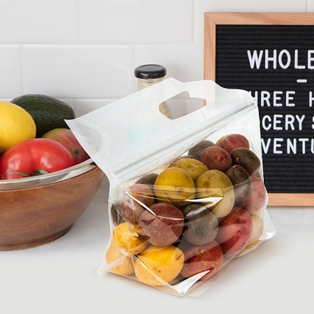 bolsas compostables eco transparentes