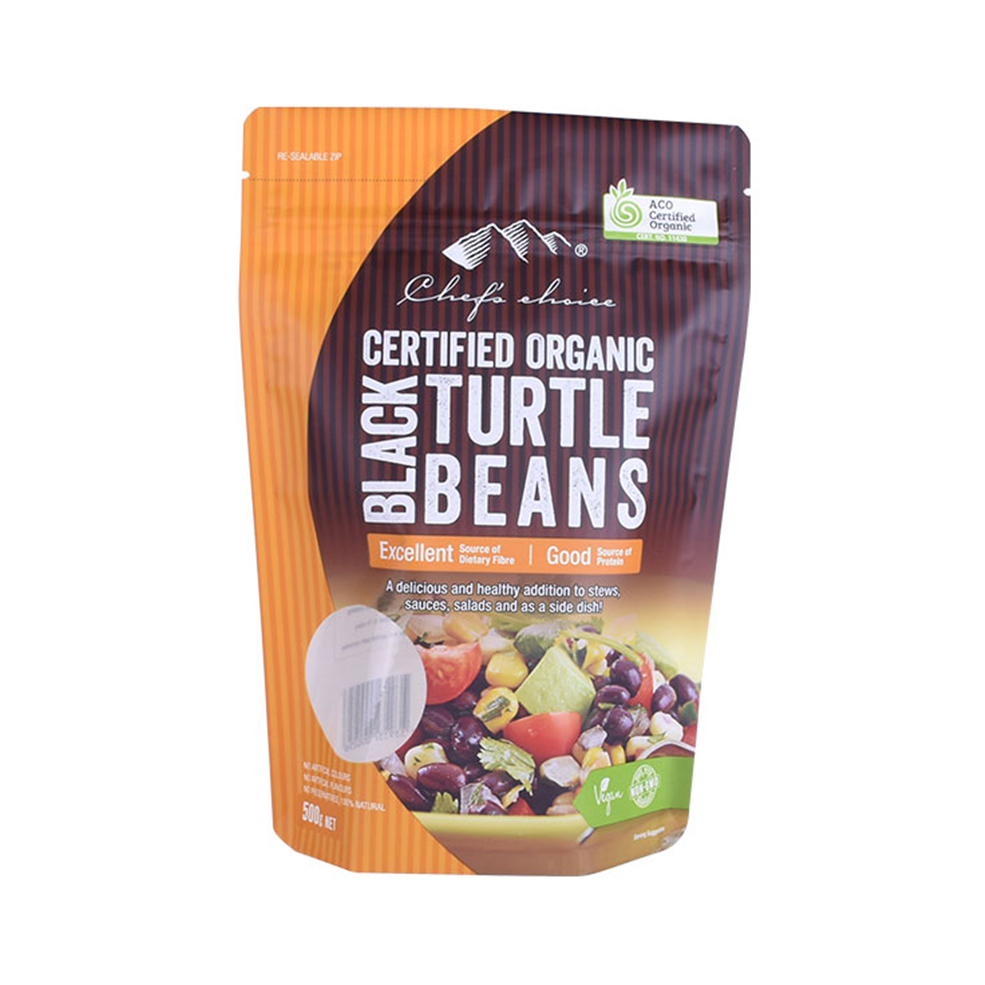 Custom Design Glossy Finish Poly Roll Custom Printed Heat Seal Customized Food Bag