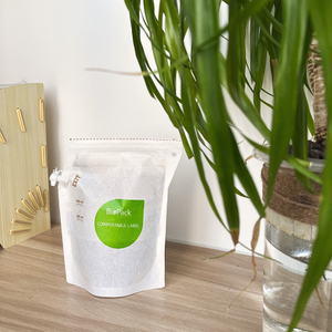 Custom Bulk Lett gjenbruk Kaffebrygger Stand Up Ziplock kaffebryggeposer