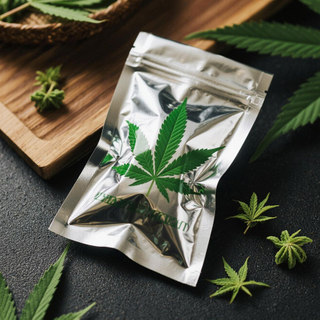 Tilpassbar Ziplock Mylar Smell Proof Weed Poser Engros