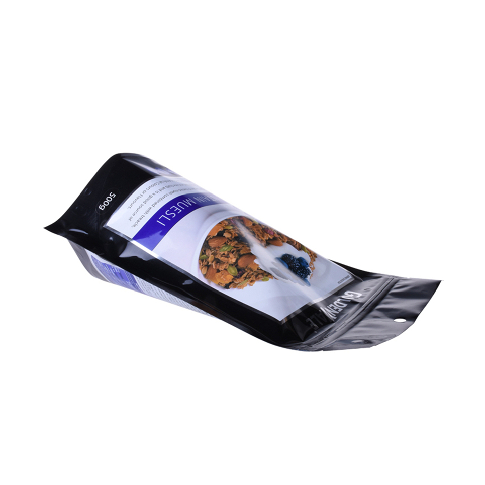 Environmentally Friendly Recycled Plastic Zip Lock Cookie Packaging for