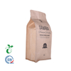 Custom Printing Stand Up Barrier Pouch Biodegradable Packaging Sealable Perforated Stock Kraft Paper Tea Compostable Bags
