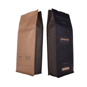 glossy easy tear reclosable Reusable coffee bag packaging