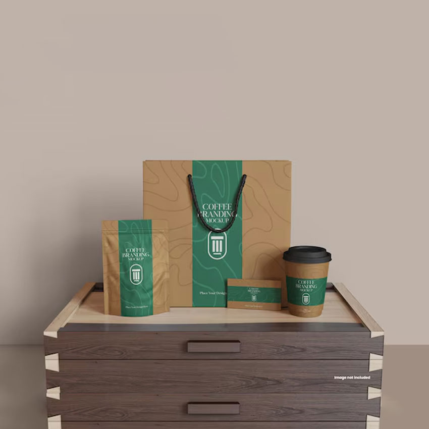 Embalagens de café especializadas em atacado com bolsas de café selvagens com válvula
