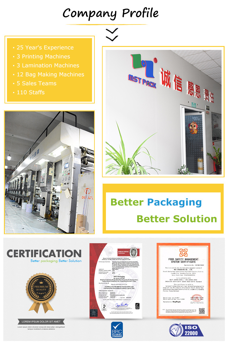Zipper Square Bottom Biodegradable Plastic Carry Bag Manufacturer in China from China ...