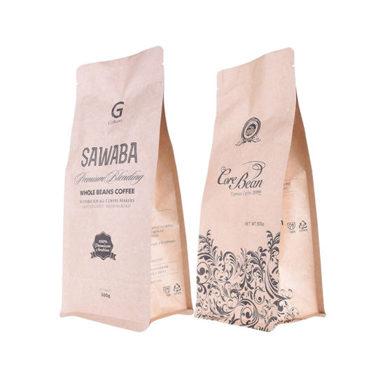Eco Friendly Compostable Packaging Bags Recycle Biodergradable Coffee