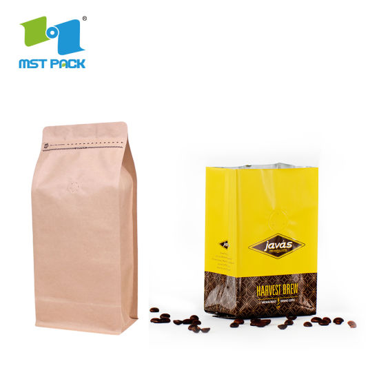 Biodegradable Wholesale Custom Logo Print Retail Plastic Foil Lined Zipper Instant Coffee ...