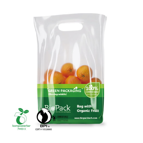 Individuell bedruckte, umweltfreundliche, biologisch abbaubare Einkaufstasche aus Kunststoff